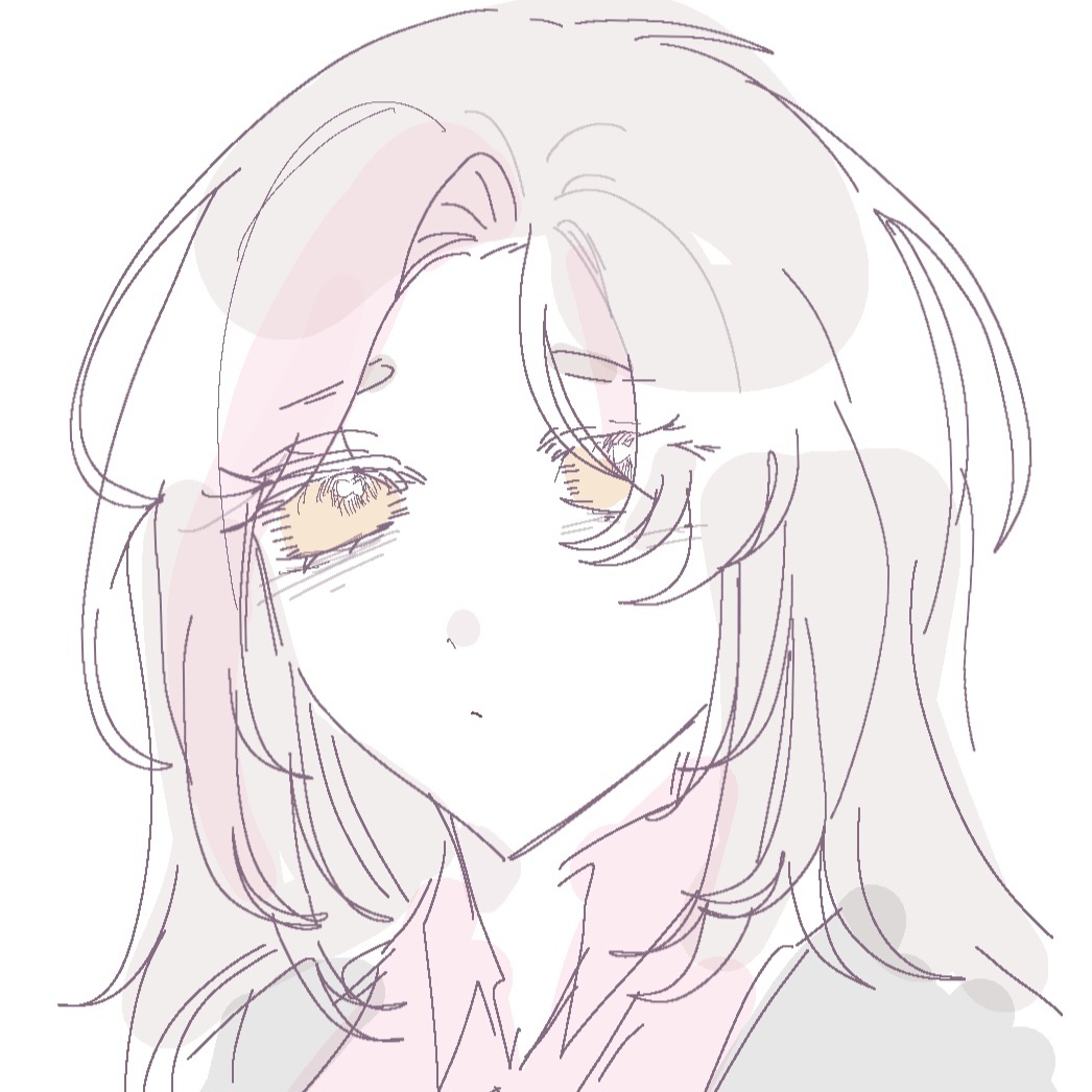 a light, pastel colored drawing of my sona Ari